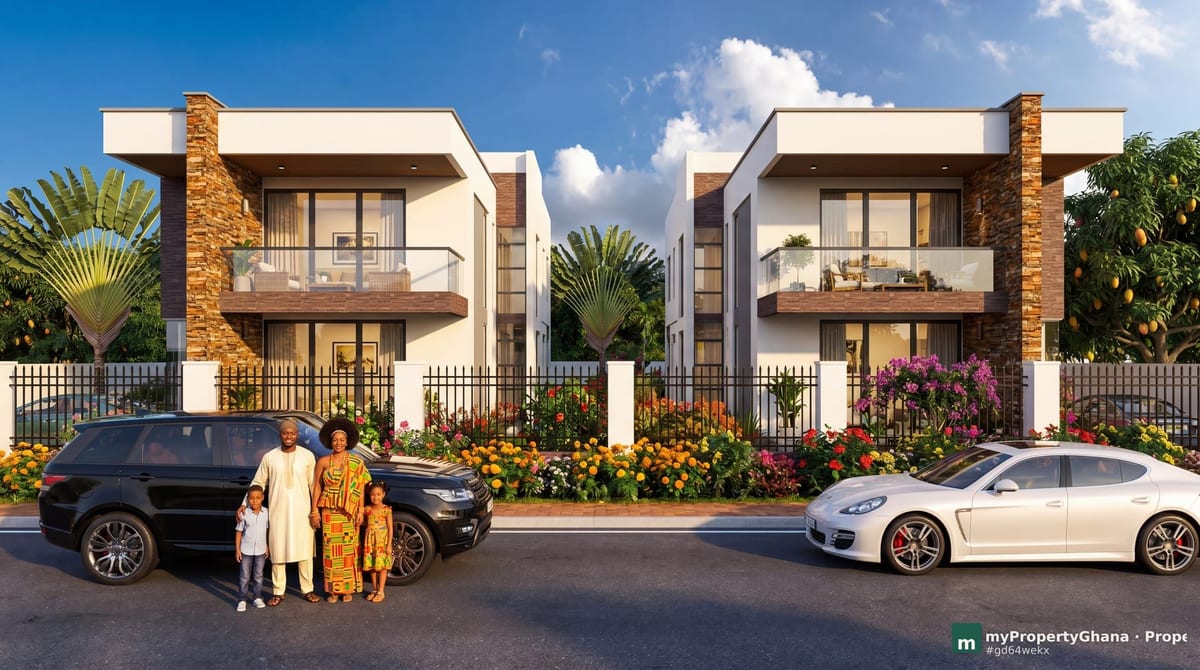 4-Bedroom House at East Legon Hills — Under Construction