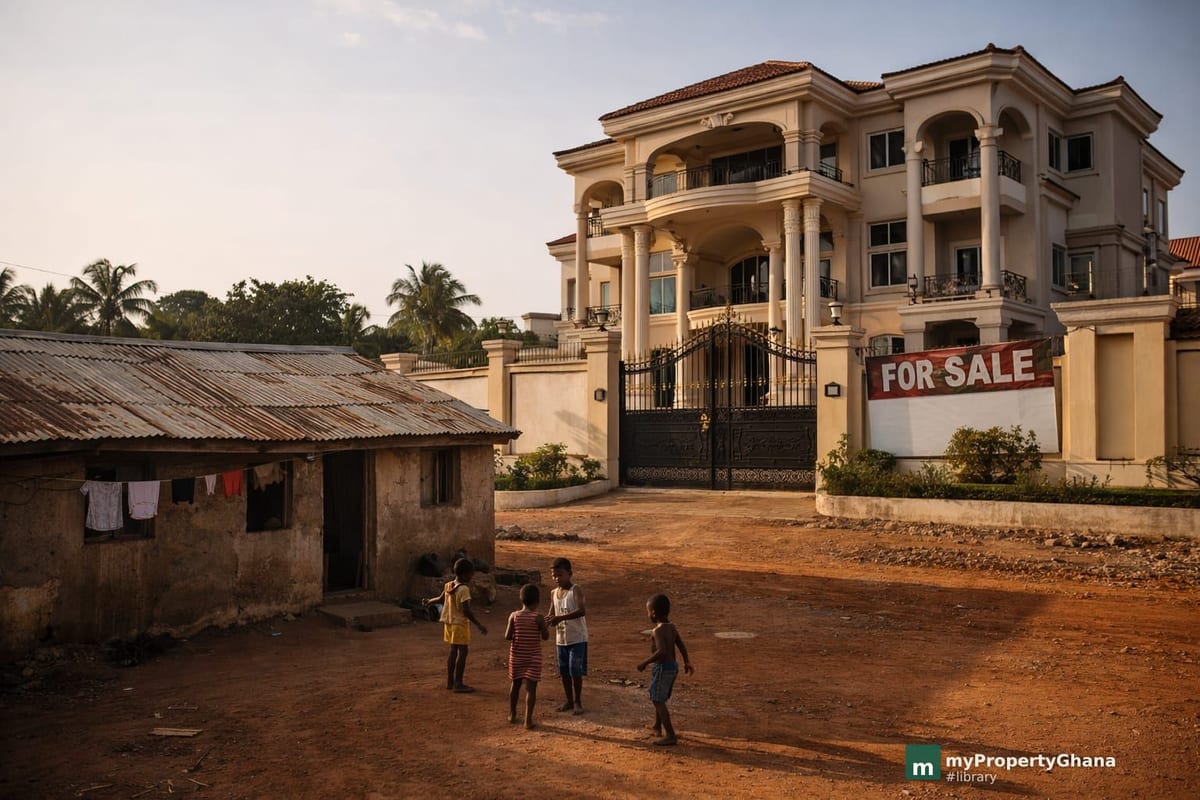 The Affordable Housing Question: Why Ghana Keeps Building Mansions Nobody Can Afford