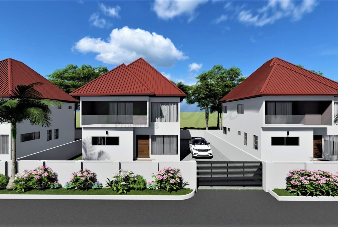 3 BEDROOM HOUSES